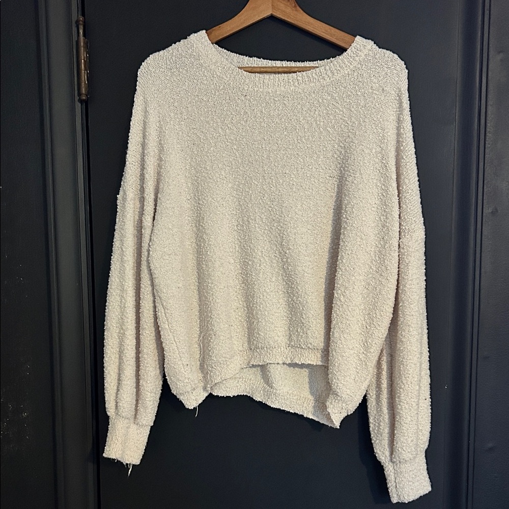 Altar’d State Cozy Cream Women's Sweater - Size Large. More of a true fit